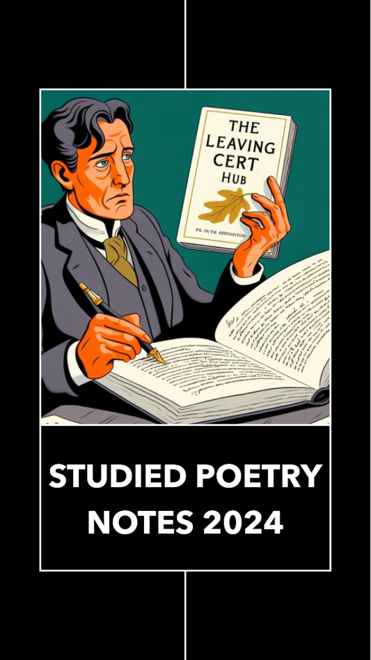 English Studied Poetry Notes 2024 (All Poets)